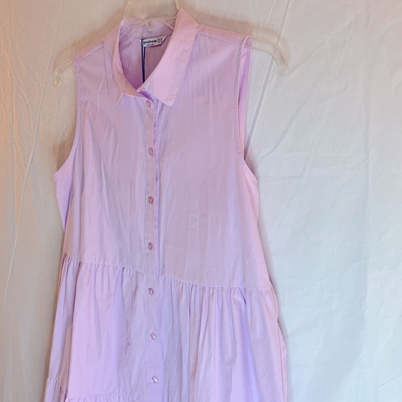 NWT Lavender Sleeveless Button-Up Dress XL - Picture 3 of 8